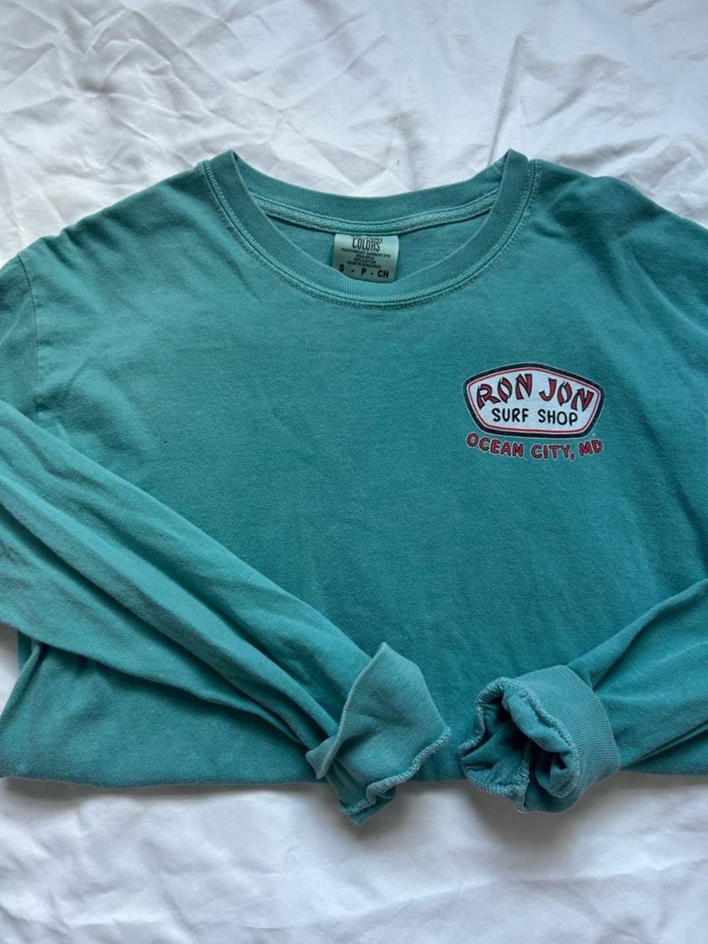 Comfort Colors Teal Crewneck T‑Shirt